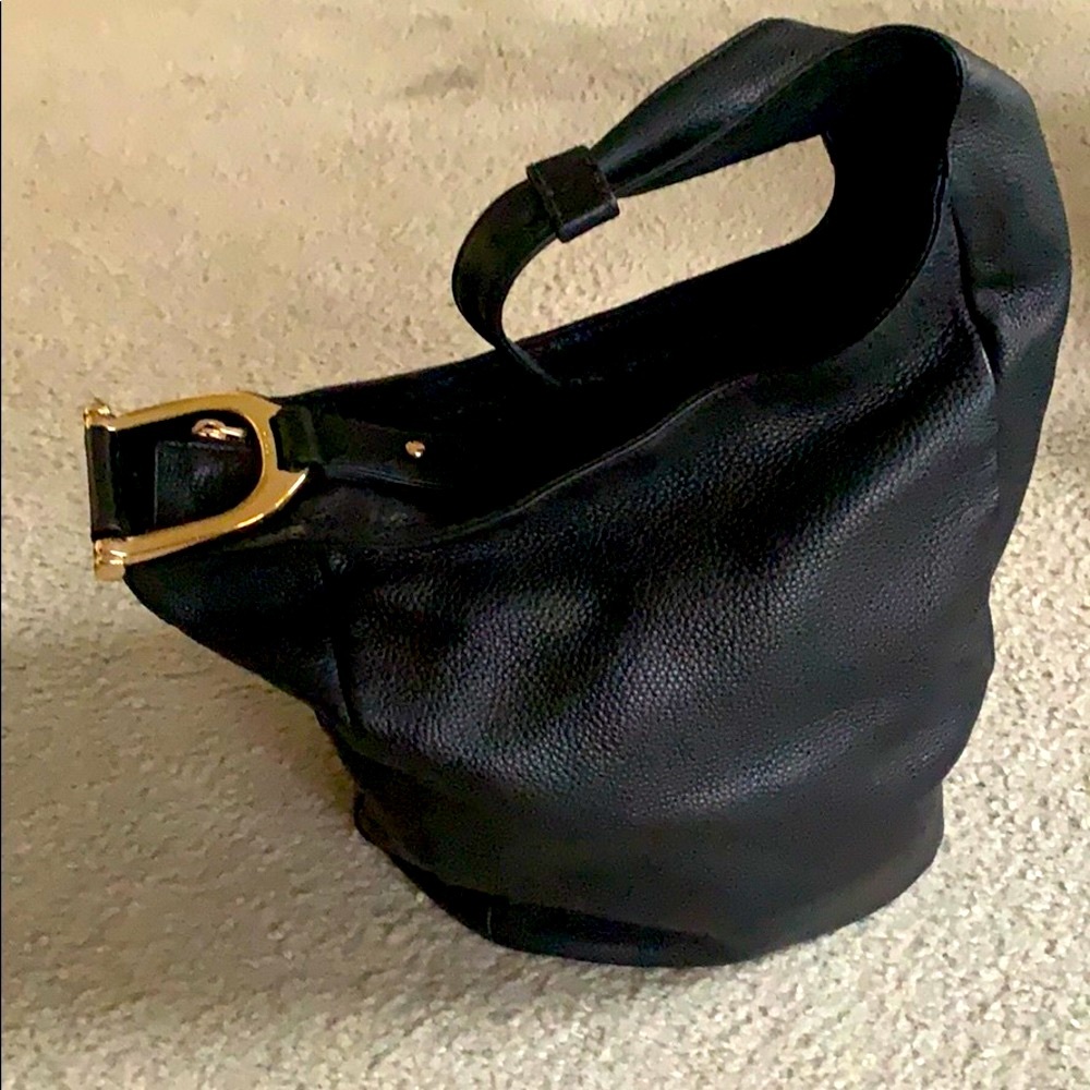 GUCCI Greenwich Medium Shoulder Hobo Black